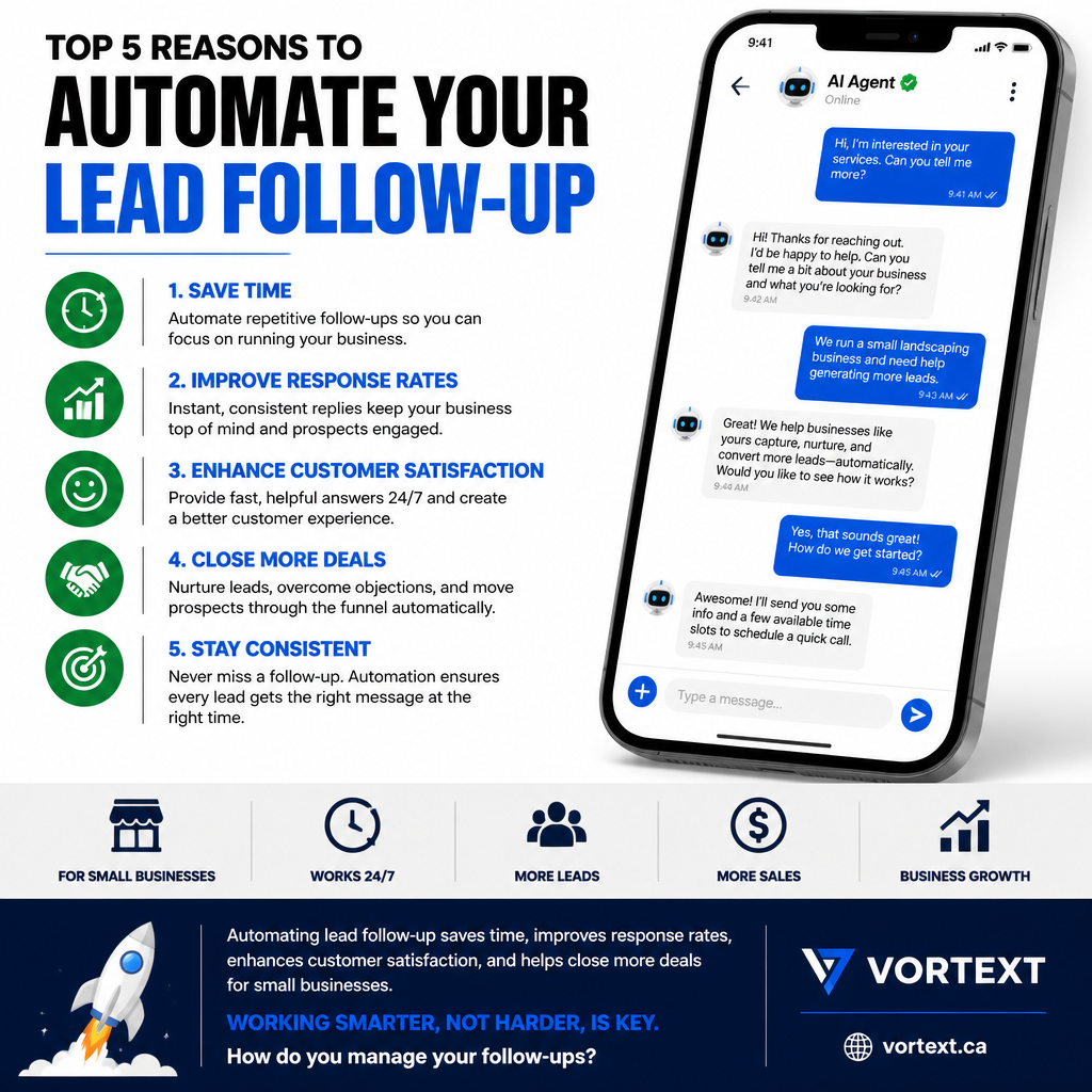 Top 5 Reasons to Automate Your Lead Follow-Up