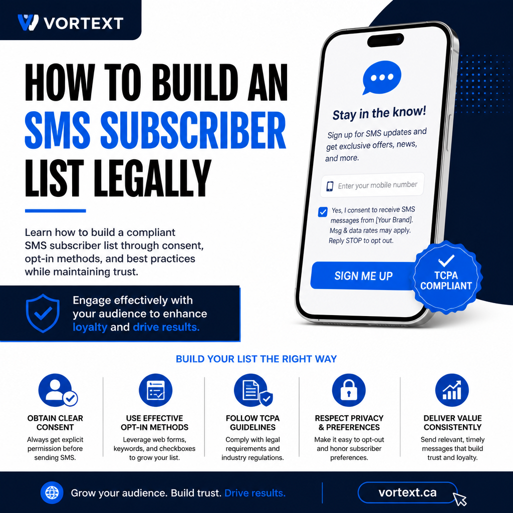How to Build an SMS Subscriber List Legally